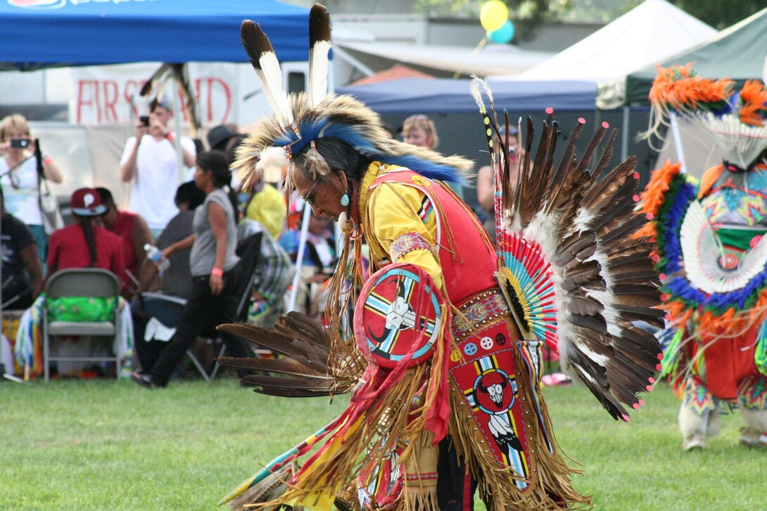 Pow wow in northwest Ontario